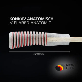 New Era Tischtennisschläger mit Spezialgriff konkav-anatomisch von SOULSPIN