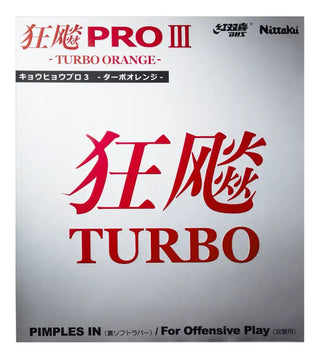 Hurricane Pro 3 Turbo Orange Nittaku DHS