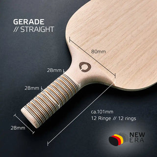 New Era Tischtennisschläger mit Spezialgriff gerade von SOULSPIN