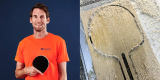 Profi-Tischtennisschläger für Steffen Mengel